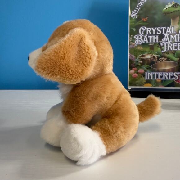 Ty Beanie Boo Franklin Dog • 6” Tan White Puppy Plush • Stuffed Animal EUC - Picture 5 of 5